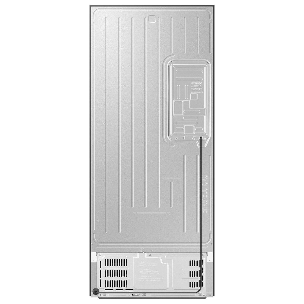Samsung 427L Bottom Mount Fridge - Matte Black, SmartThings App, All-Around Cooling - SRL4200B