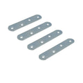 Carinya Zinc Plated Mending Plate 4 Pack 97 x 20 x 2mm Silver - SuperSaverAU - view 3