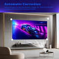 Mini Wi-Fi Projector - Bluetooth, 180 Degree Rotation