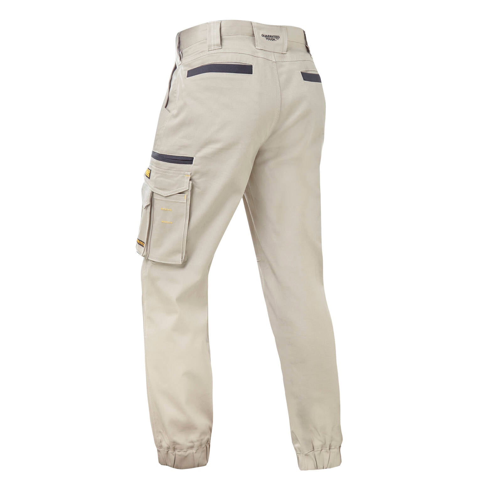 DEWALT Men's Khaki Goldfield PROStretch Work Trousers Cotton/Spandex - Size 40
