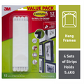 Command™ Picture Hanging Strips - 12 Pack - Plastic - Easy to Hang - SuperSaverAU - view 2