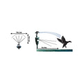 Sureguard Scarecrow Motion Activated Water Spray Animal Repellent - 180mm x 220mm x 115mm - Green - 3-Way Deterrent for Garden Protection - SuperSaverAU - view 2