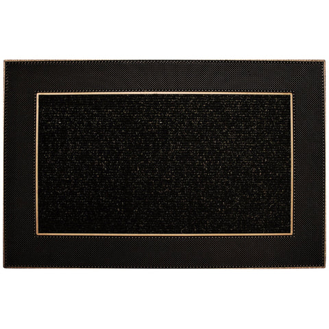Modern Homes Rain Design Floor Mat 60 x 90cm Brown - Water-Absorbent, Non-Slip, Easy-to-Clean - SuperSaverAU - view 1