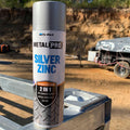 Dy-Mark MetalPro Silver Zinc Primer and Top Coat Spray 400g