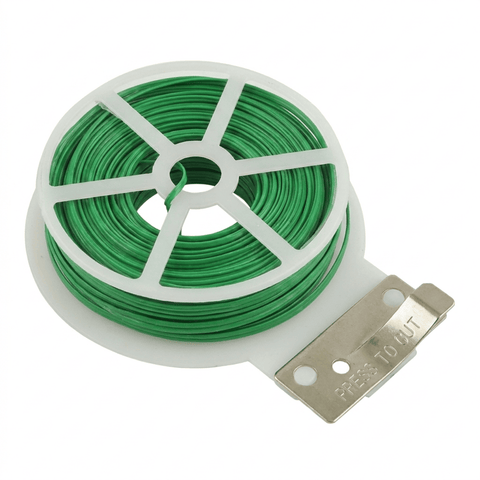 Jack Light Duty PVC Twist Ties 30m Green