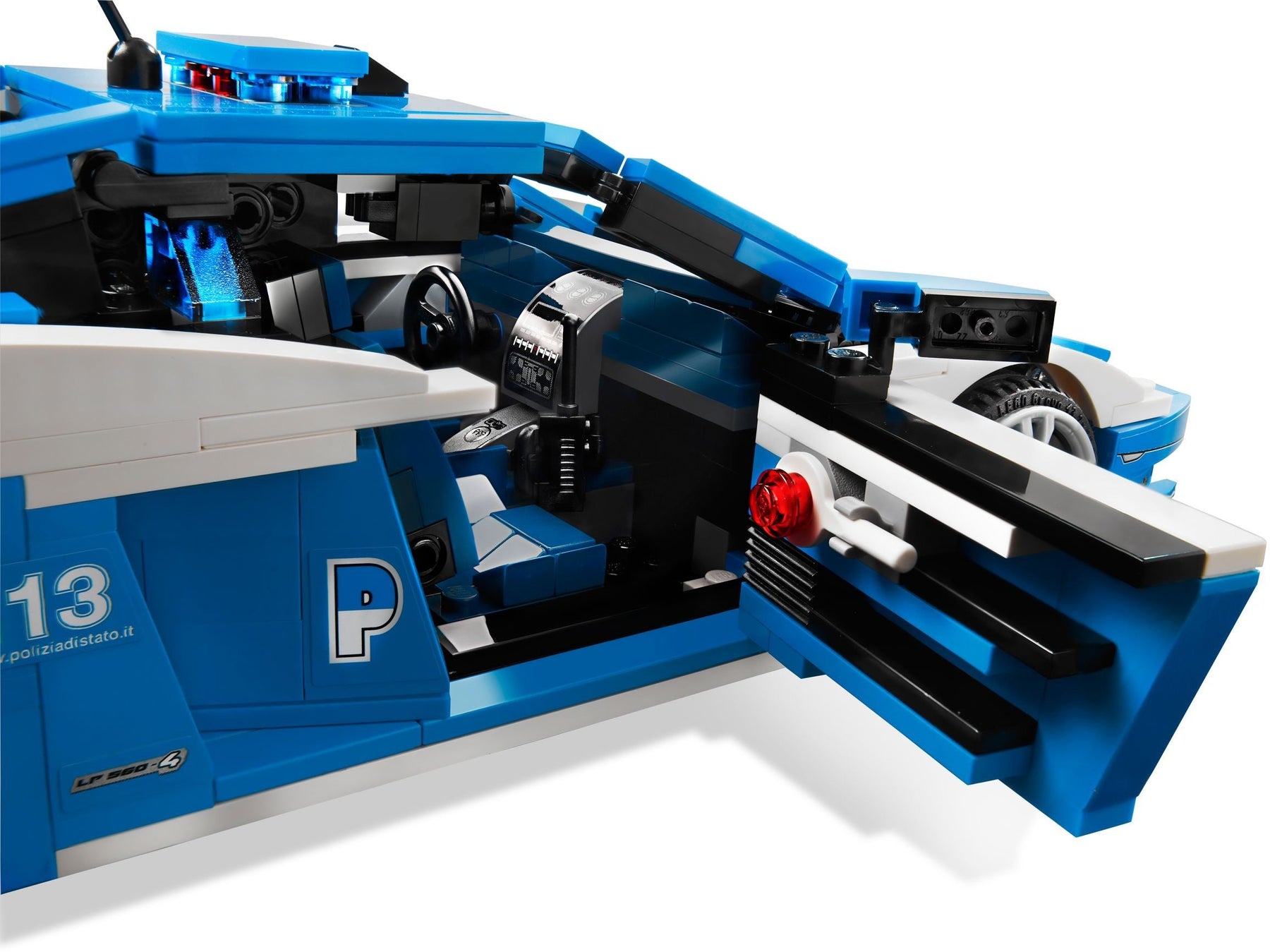 LEGO Racers 8214 Lamborghini Gallardo Lp 560-4 Polizia- Auzzi Store