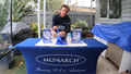Monarch Plastic Drop Sheet - 2.6m x 3.6m - Blue - Leak Proof - SuperSaverAU - view 3