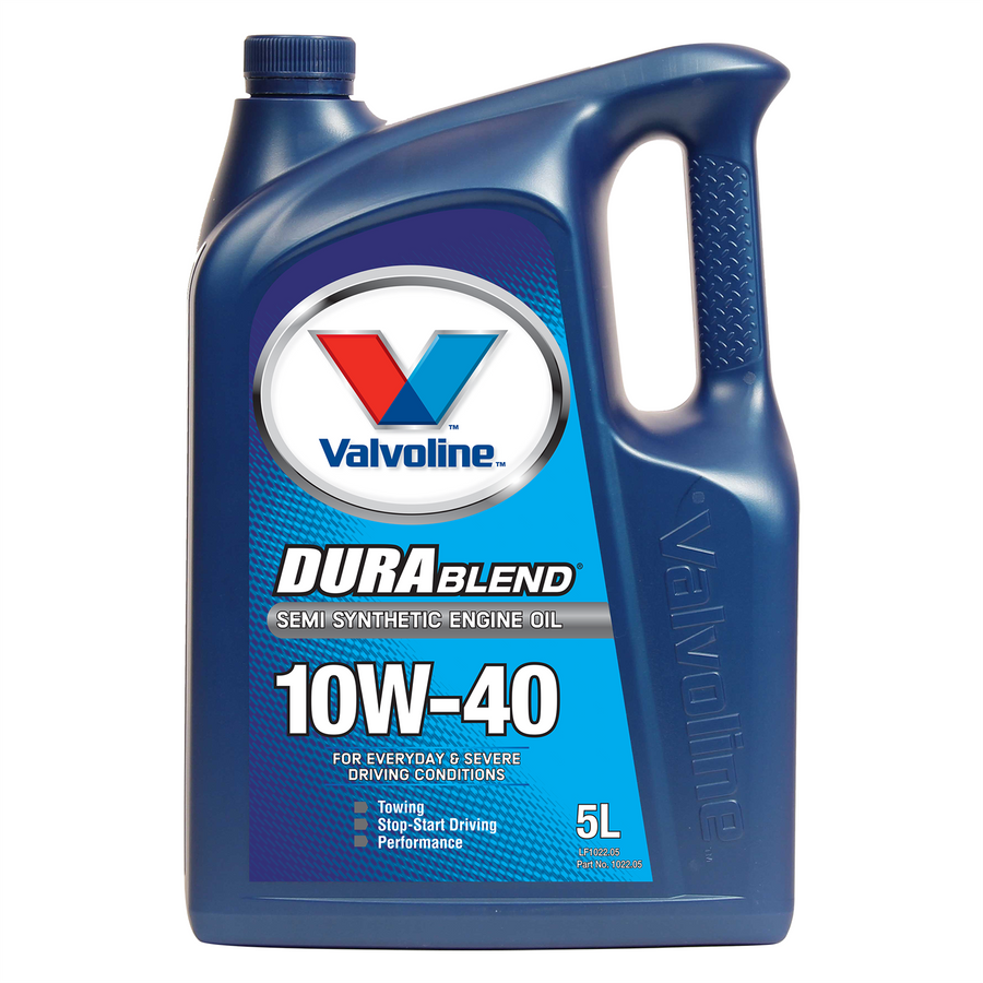 Valvoline Durablend 10W-40 Semi-Synthetic Engine Oil 5L