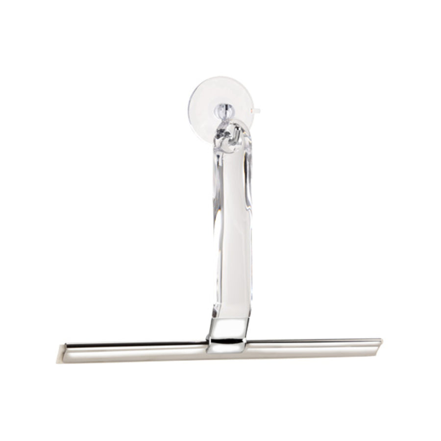 Better Living Crystal Shower Squeegee Clear Acrylic with Suction Mount