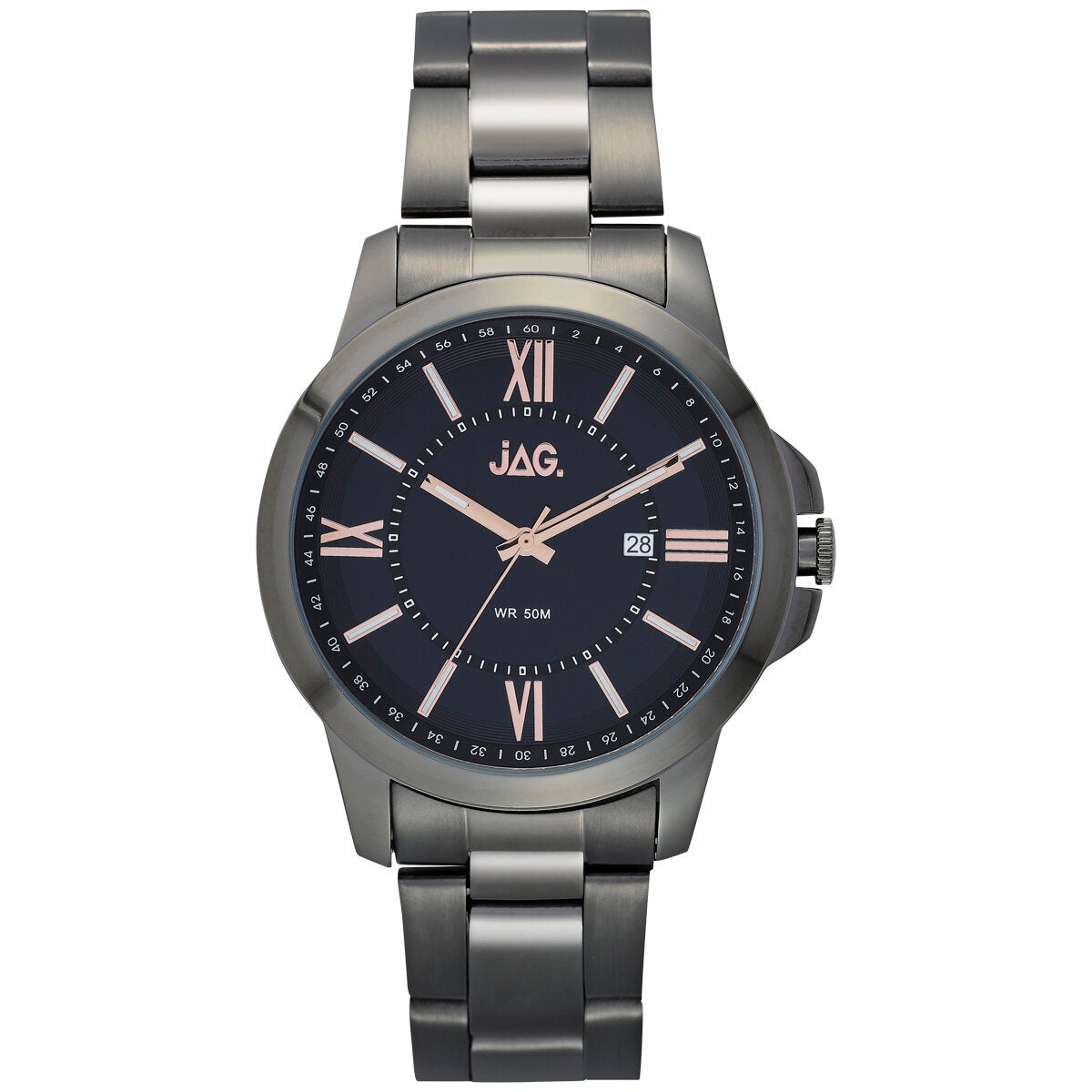 JAG Xavier Grey Stainless Steel Wrist Watch Men's Japanese Movement J2157A