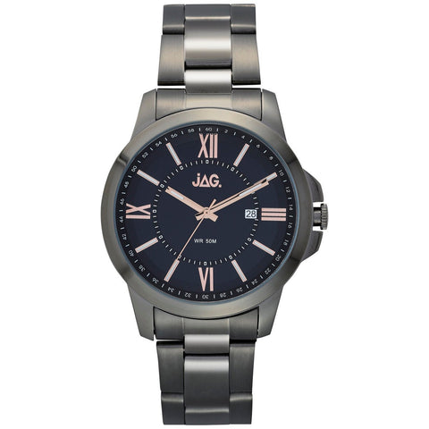 JAG Xavier Grey Stainless Steel Wrist Watch Men's Japanese Movement J2157A