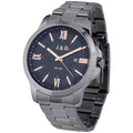 JAG Xavier Grey Stainless Steel Wrist Watch Men's Japanese Movement J2157A — image 2