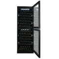 Artusi 160 Bottle Dual Zone Wine Cabinet - Matte Black - Frost Free - AWCD160BV
