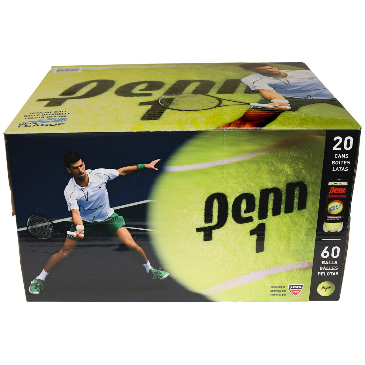 Penn Championship Tennis Balls 20 Cans