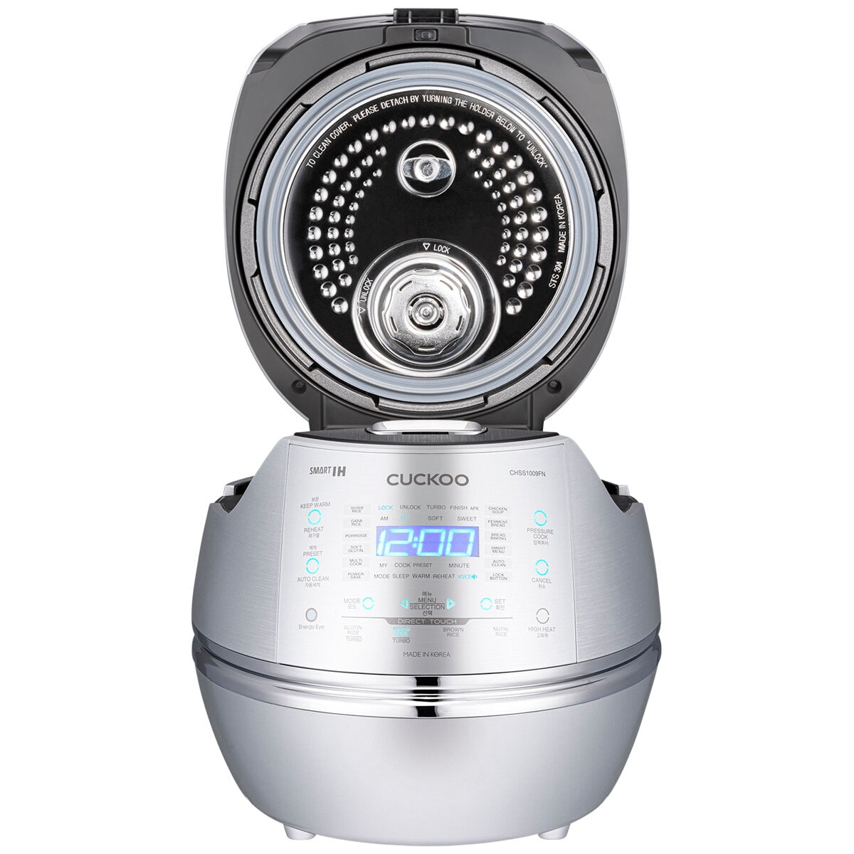 Cuckoo IH 10 Cup Pressure Cooker CRP-CHSS1009F - SuperSaverAU - view 2