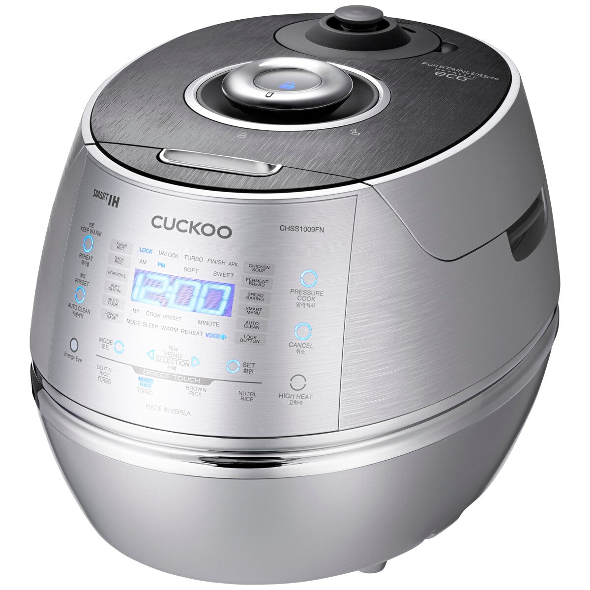 Cuckoo IH 10 Cup Pressure Cooker CRP-CHSS1009F - SuperSaverAU - view 3