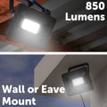 Arlec LED Security Floodlight - 10W - Aluminium - Weather Resistant - SuperSaverAU - view 3