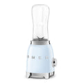 Smeg 50s Style Mini Personal Blender - Pastel Blue - 300W, 2 x 600ml Tritan Renew Bottles - PBF01PBAU
