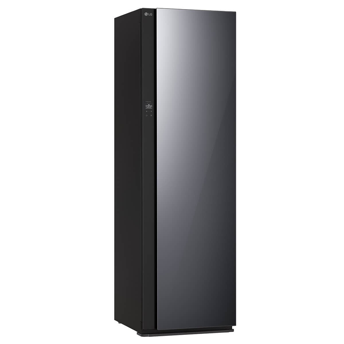 LG TrueSteam Styler five garment drying cabinet - Mirror Black, HandySteamer, LCD touch display - SC5MBH