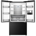 TCL 575L French Door Fridge - Black, 5 Star Energy Rating, Water Dispenser - TRF576FHB