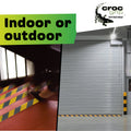 Croc Grip 5m x 50mm Anti-Slip Tape, Yellow & Black High-Visibility