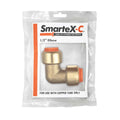 Smartex Copper Elbow Fitting - 15mm - Lead-Free Brass - Push-Fit - SuperSaverAU - view 2