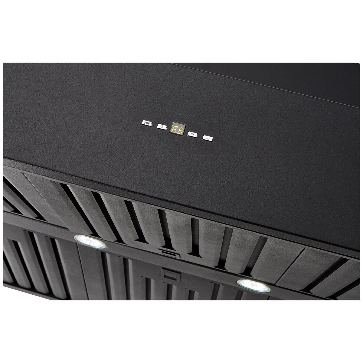 Schweigen 120cm Wall Mounted BBQ Rangehood - Black, 3200m³/h, Single External Motor - CL7372BSEPAK