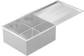 Abey stainless steel single bowl sink with right hand drainer - top, under or flush mount - ST460SU