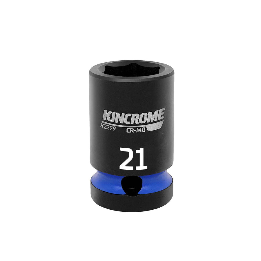 Kincrome 21mm 1/2" Drive Impact Socket Chrome Molybdenum Steel 6-Point