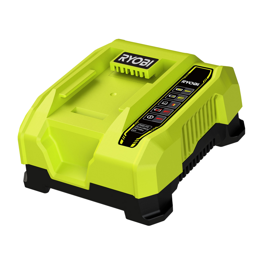 Ryobi 36V Charger - 6A - Wall-Mountable - Fast Charging - SuperSaverAU - view 1