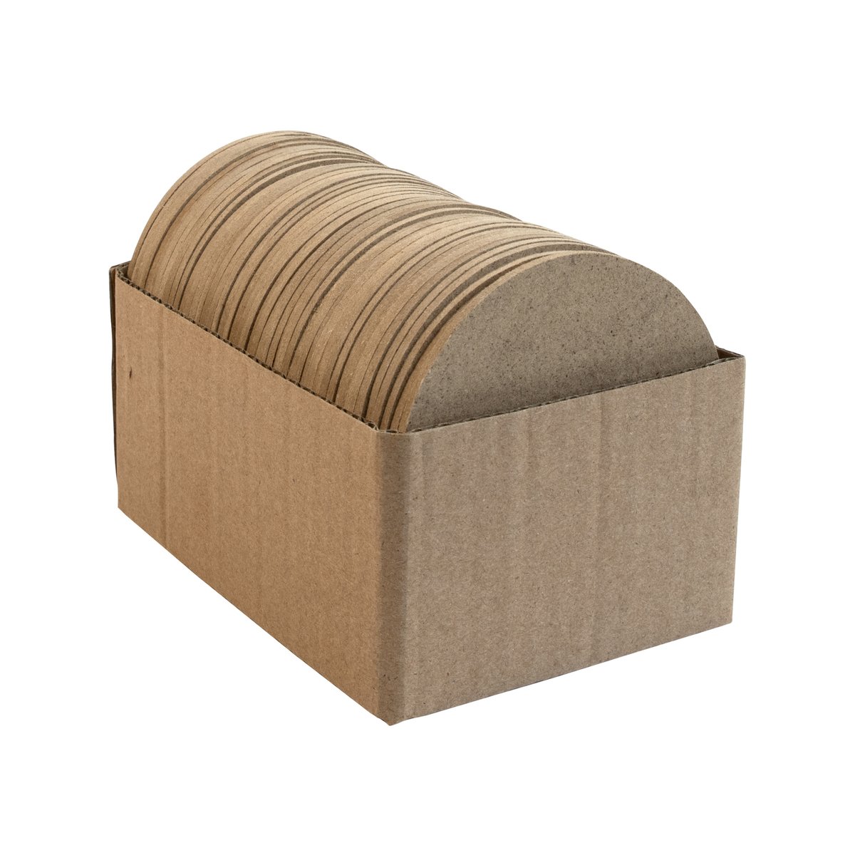 Boyle Wooden Round Coaster - 9cm - MDF - Smooth Surface for DIY Projects - SuperSaverAU - view 4