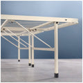 Zinus Double Smart Base Folding Bed Frame - Beige Steel, 33cm Under-Bed Clearance - AU-SBBK-14BG-D