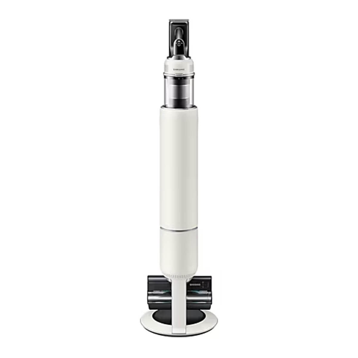Samsung Bespoke AI Jet Lite stick vacuum with Clean Station - Santorini Beige, up to 60 minutes - VS80F28DFS