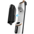 Shark SteamSpot steam mop - white, chemical-free, 3 adjustable steam levels, Steam Blaster - S2001