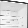 Hitachi 323L Bottom Mount Fridge - Pearl Steel, Dual Cooling System, Active Odour Filter - HRBN6340EXAU