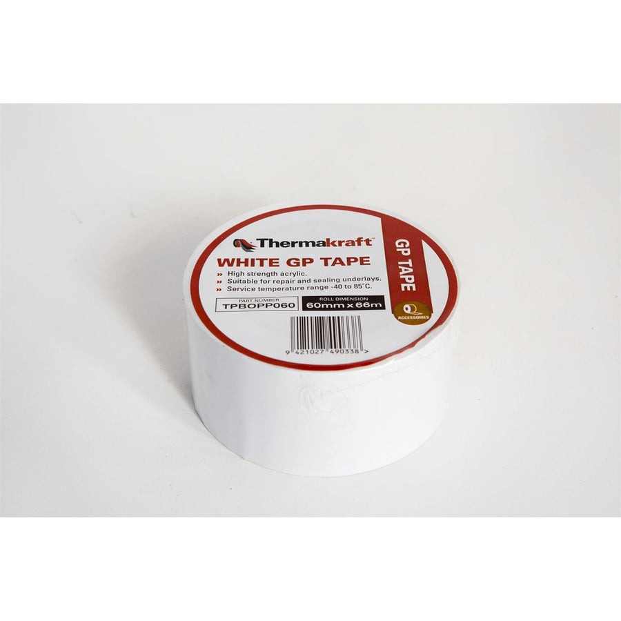 Thermakraft General Purpose Tape - 60mm x 66m - Acrylic Adhesive - High Bonding - SuperSaverAU - view 1