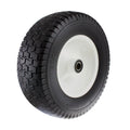 Easyroll Wheelbarrow Wheel - 6.5 x 8 - PU Foam/Steel - Puncture Proof - SuperSaverAU - view 1