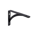 Carinya Stayed Bracket - 150 x 120mm - Powder Coated Steel - Black - SuperSaverAU - view 1