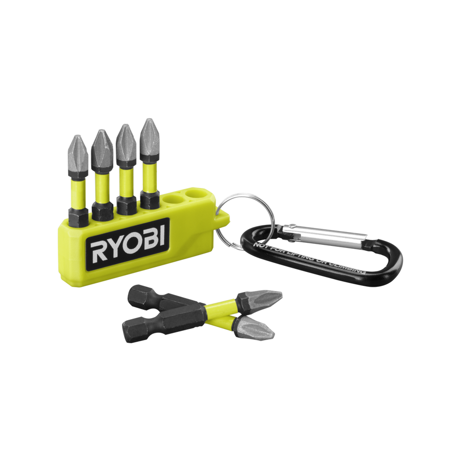 Ryobi 50mm 6 Piece PH2 Impact Diamond Driving Bit Set - Enhanced Durability - Secure Fit - SuperSaverAU - view 1