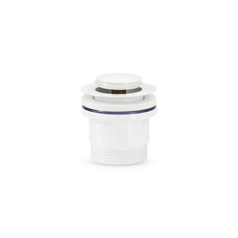 Brasshards White Universal Pop Up Basin Waste - 62mm x 70mm - Easy Install - SuperSaverAU - view 1