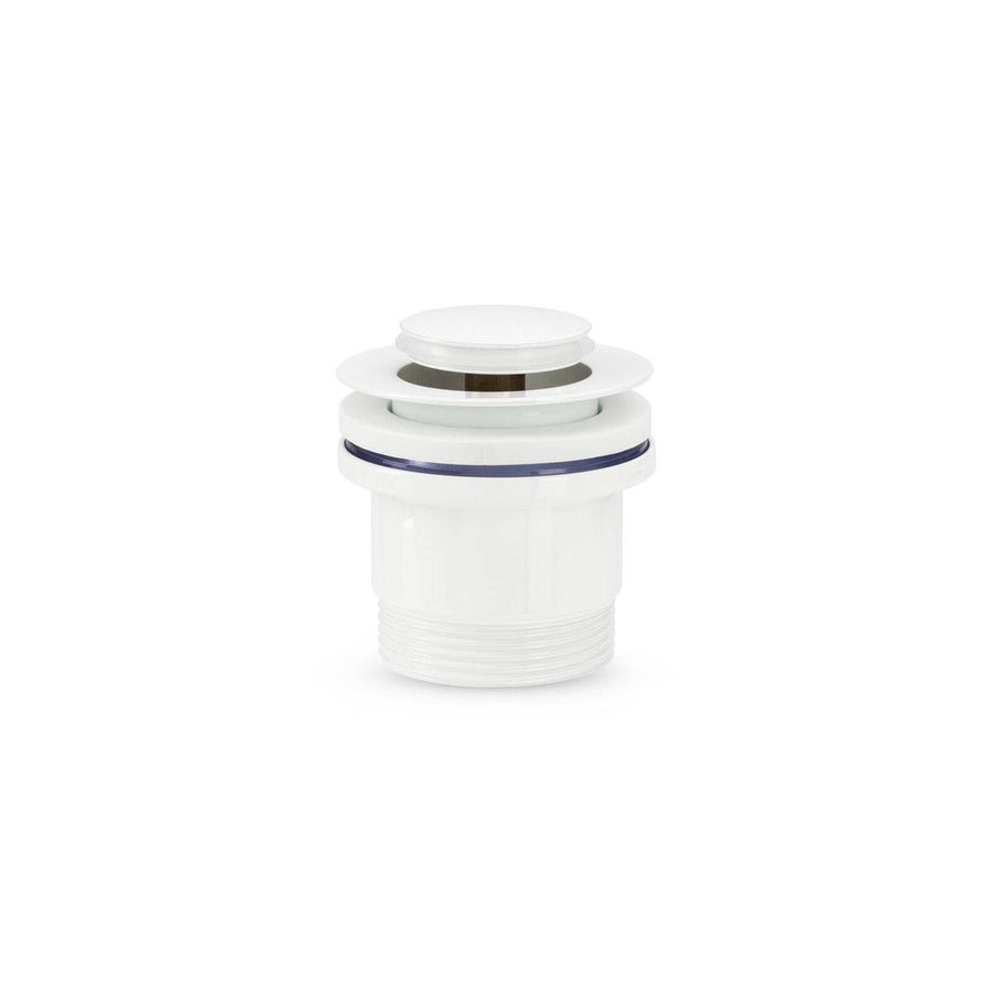 Brasshards White Universal Pop Up Basin Waste - 62mm x 70mm - Easy Install - SuperSaverAU - view 1