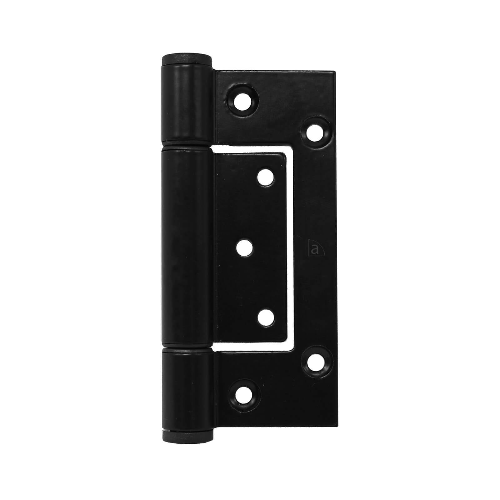 Austyle 100 x 48 x 3.2mm Black Hirline Fast Fix Hinge