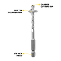 Kango 5 x 9mm Fibre Cement Countersink Drill Bit