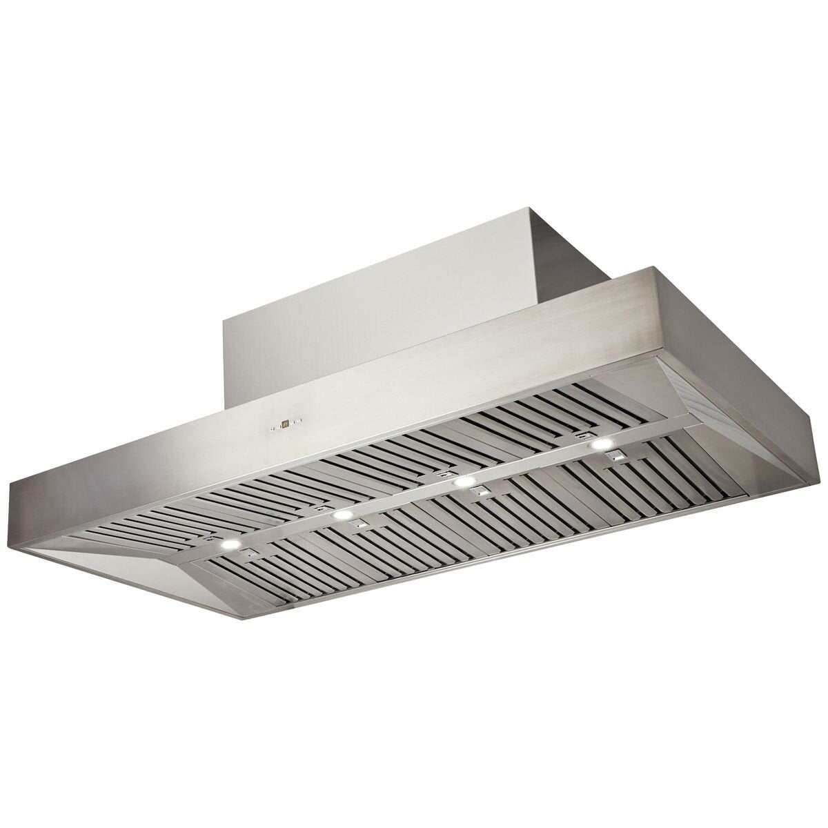 Schweigen 150cm BBQ Canopy Rangehood - Stainless Steel, 2500m³/h, 5 Fan Speeds, LED Light - CL7375PAK