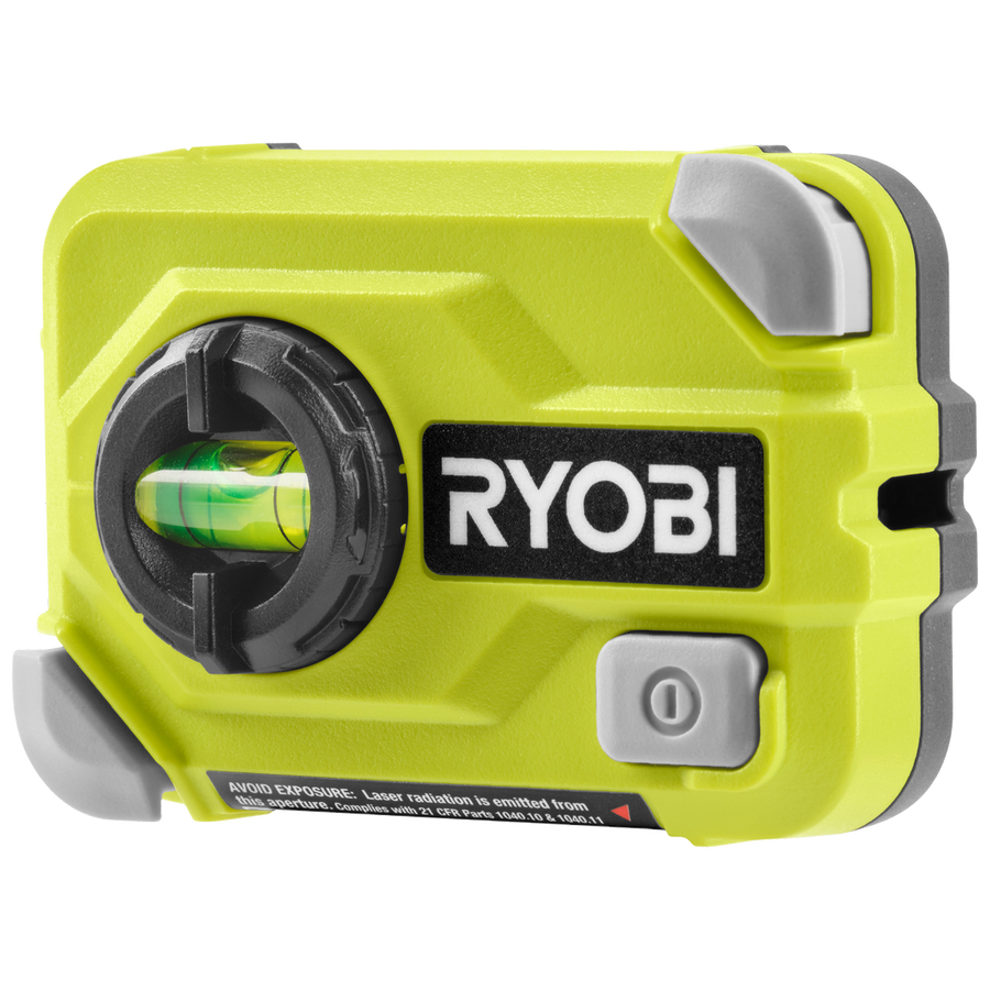 Ryobi Pocket Laser Level - Compact 4m Red Laser Line - Includes 2 AAA Batteries - SuperSaverAU - view 1