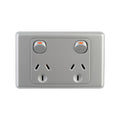 DETA Silver Double Power Point 10A 250V 6282B