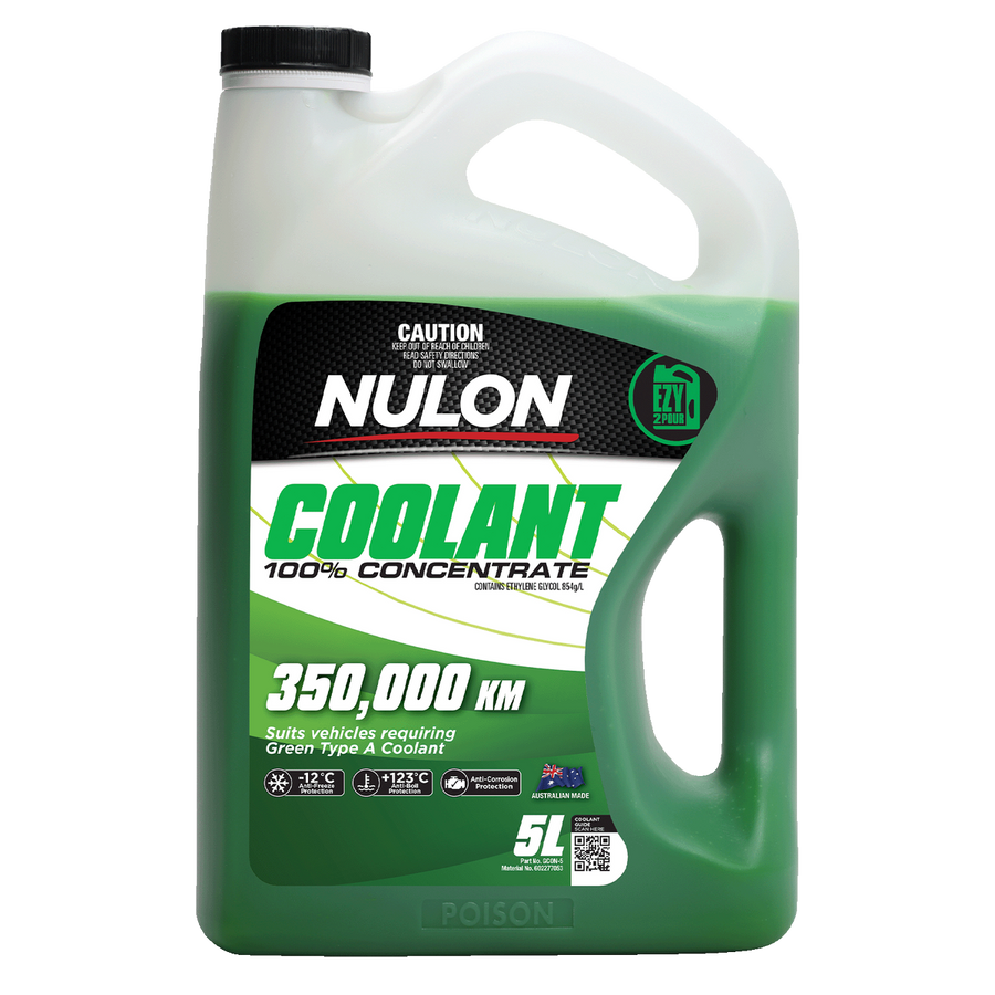 Nulon Green Coolant 100 Concentrate - 5L - Anti-Freeze & Anti-Boil Protection - SuperSaverAU - view 1