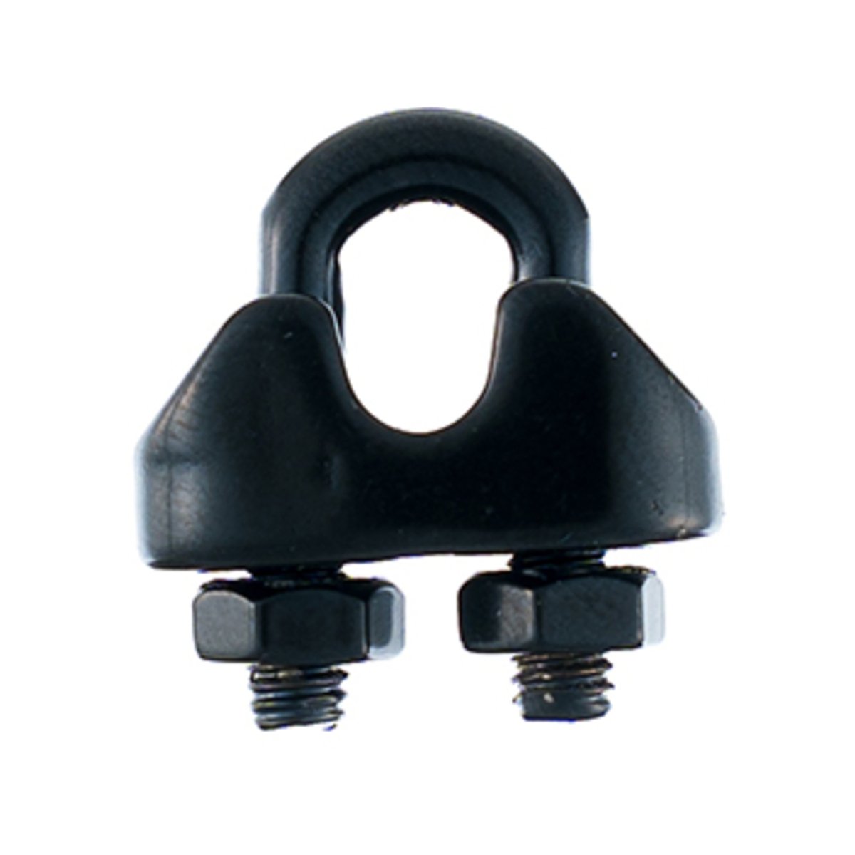 Taskmaster 3mm Black Stainless Steel Wire Rope Grips - 12 Pack - Durable - SuperSaverAU - view 2