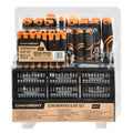 Craftright 100 Piece Screwdriver Set with Bits and Storage Rack