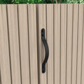 Zenith Gate Pull Handle 254mm Matte Black - Steel - WGG0254 - SuperSaverAU - view 3